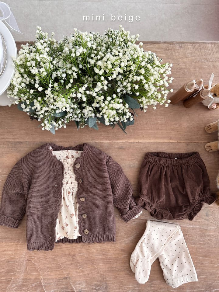 The Beige - Korean Baby Fashion - #babyoninstagram - Knit Cardigan - 5