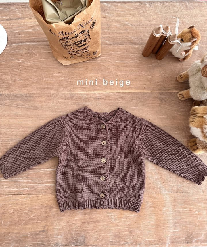 The Beige - Korean Baby Fashion - #babyootd - Knit Cardigan - 6