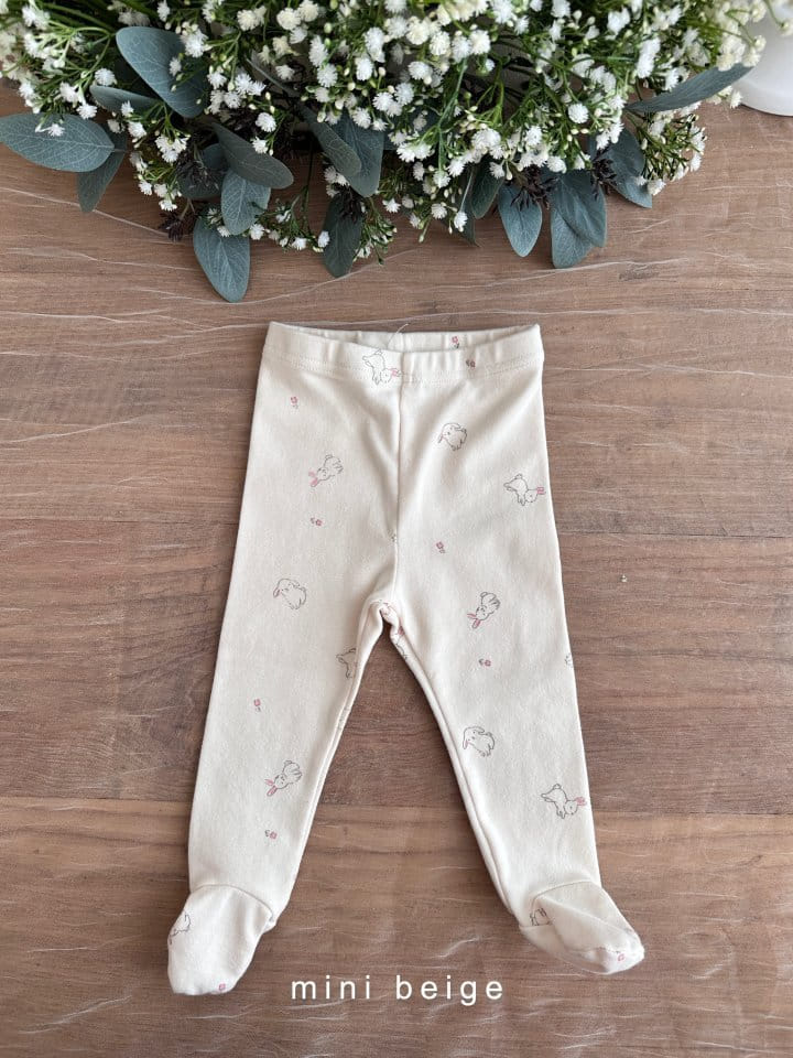 The Beige - Korean Baby Fashion - #babywear - Foot Leggings - 3