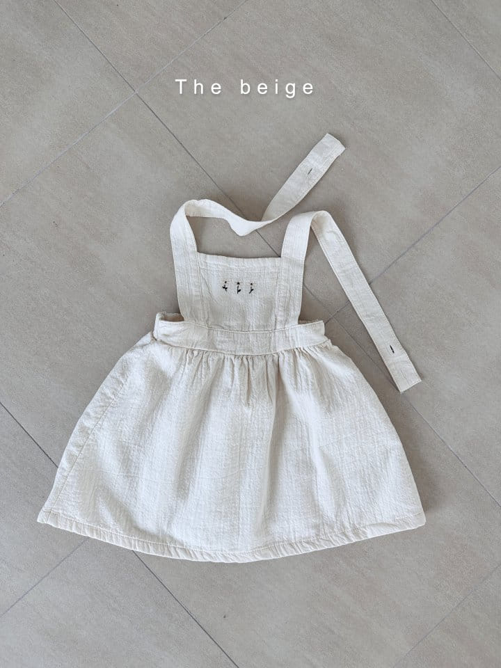 The Beige - Korean Children Fashion - #Kfashion4kids - Embeodiery Skirt - 3