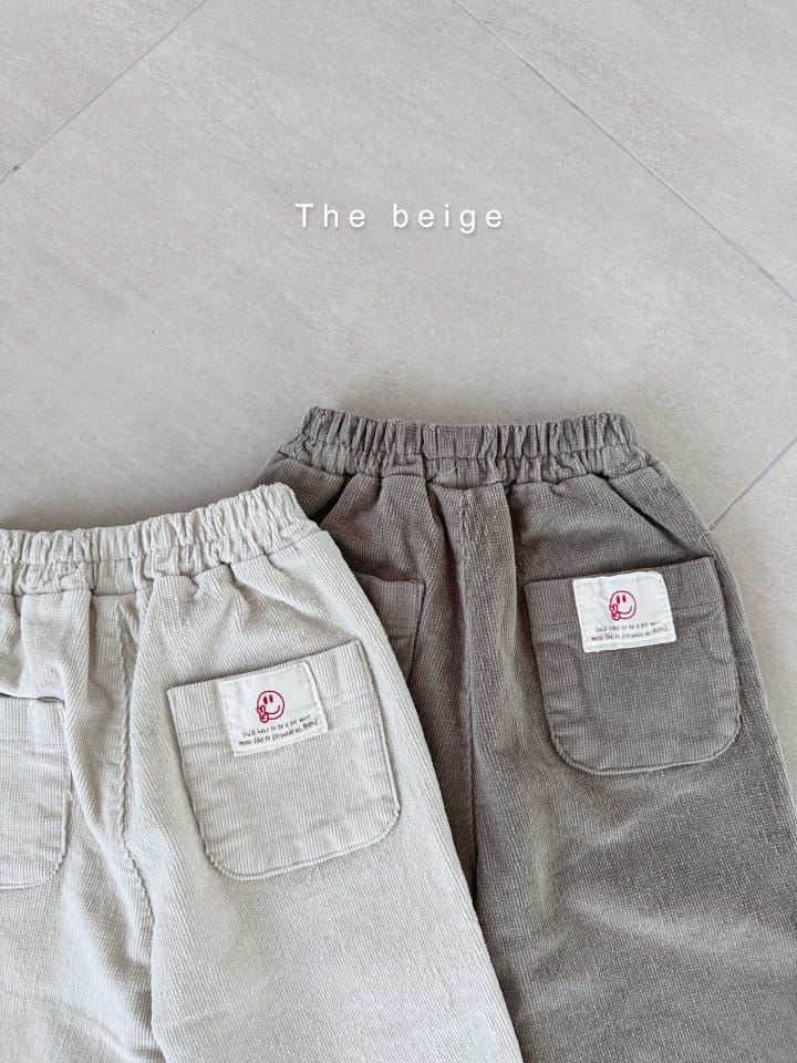 The Beige - Korean Children Fashion - #childofig - Rib Label Pants - 4