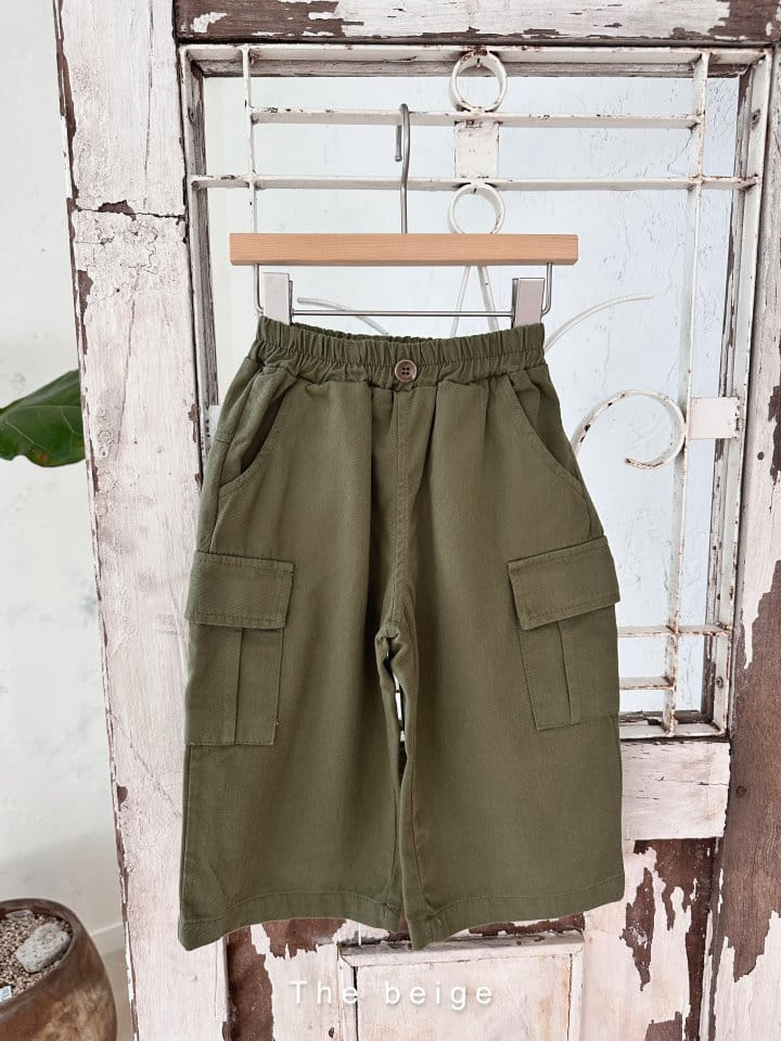 The Beige - Korean Children Fashion - #childofig - Cargo Pants - 3