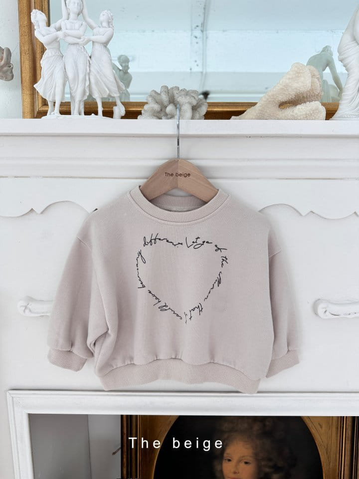 The Beige - Korean Children Fashion - #childrensboutique - Heart Crop Sweatshirt