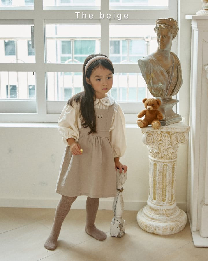 The Beige - Korean Children Fashion - #childrensboutique - Embeodiery Skirt - 12