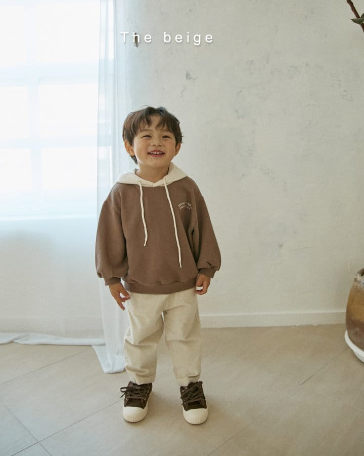 The Beige - Korean Children Fashion - #designkidswear - Rib Label Pants - 6