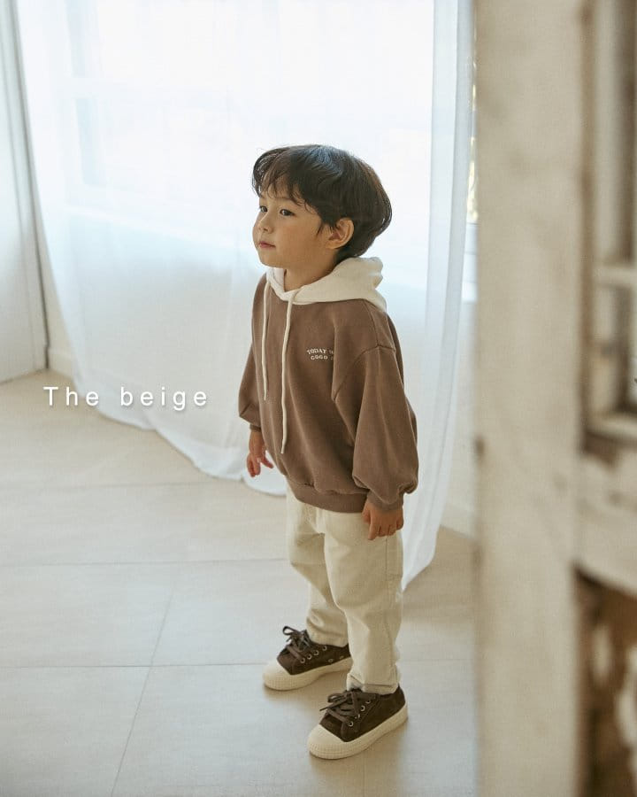 The Beige - Korean Children Fashion - #discoveringself - Rib Label Pants - 7