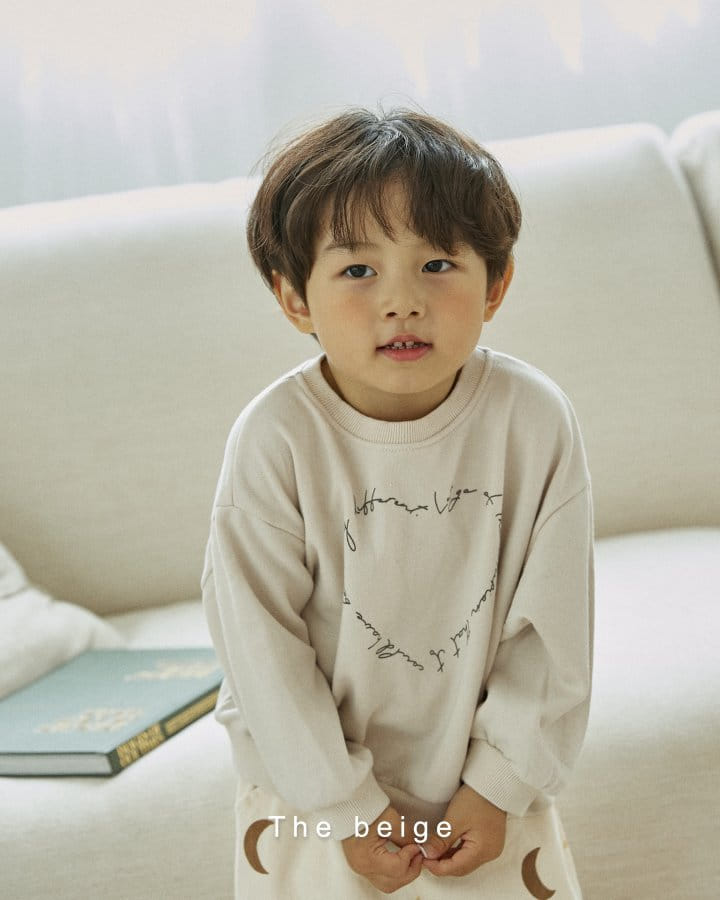 The Beige - Korean Children Fashion - #discoveringself - Heart Crop Sweatshirt - 4