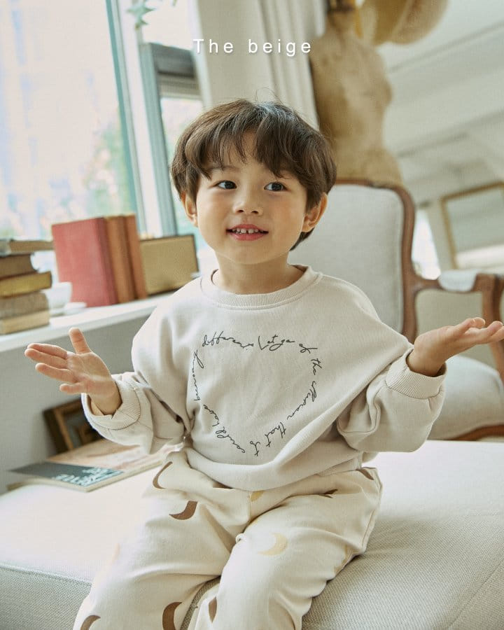 The Beige - Korean Children Fashion - #kidsstore - Heart Crop Sweatshirt - 6