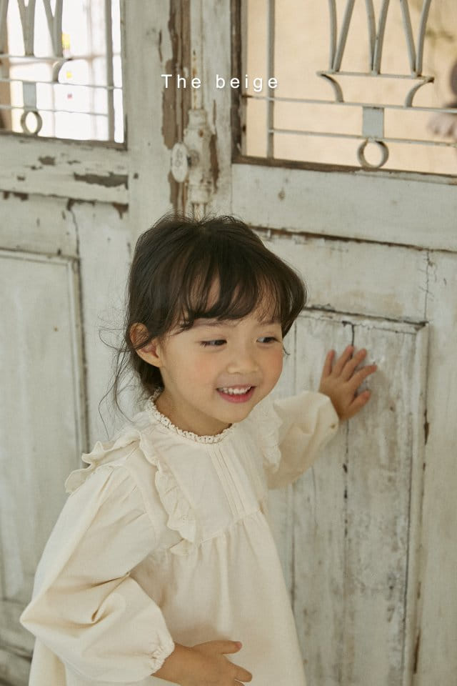 The Beige - Korean Children Fashion - #kidsstore - Pintuck One-piece - 10