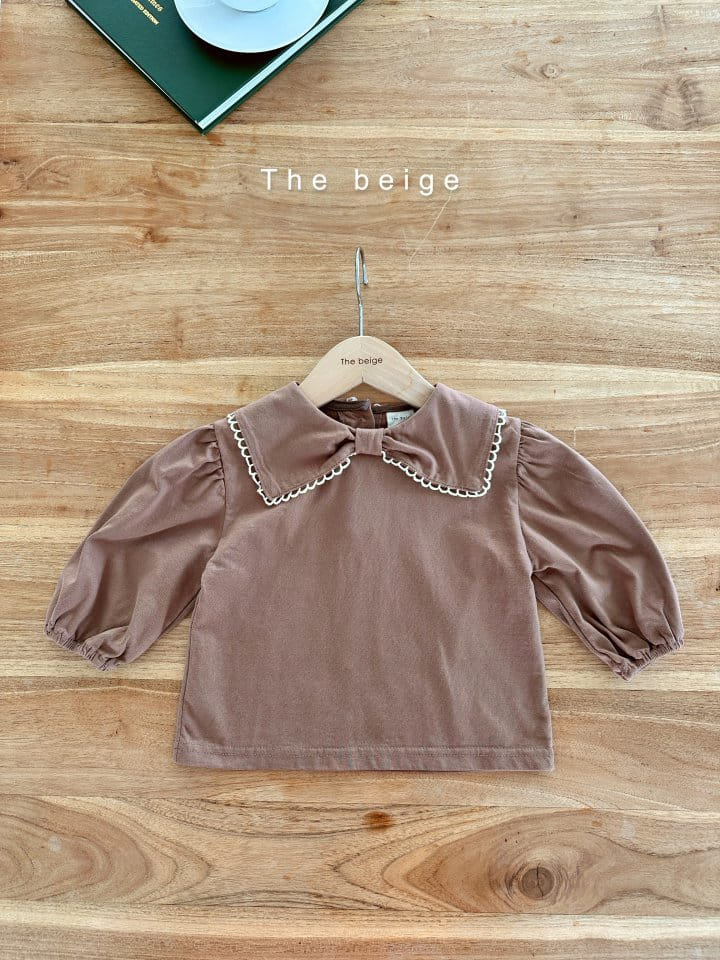 The Beige - Korean Children Fashion - #littlefashionista - Ribbon Tee