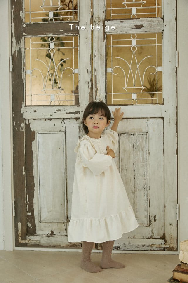 The Beige - Korean Children Fashion - #stylishchildhood - Pintuck One-piece - 3