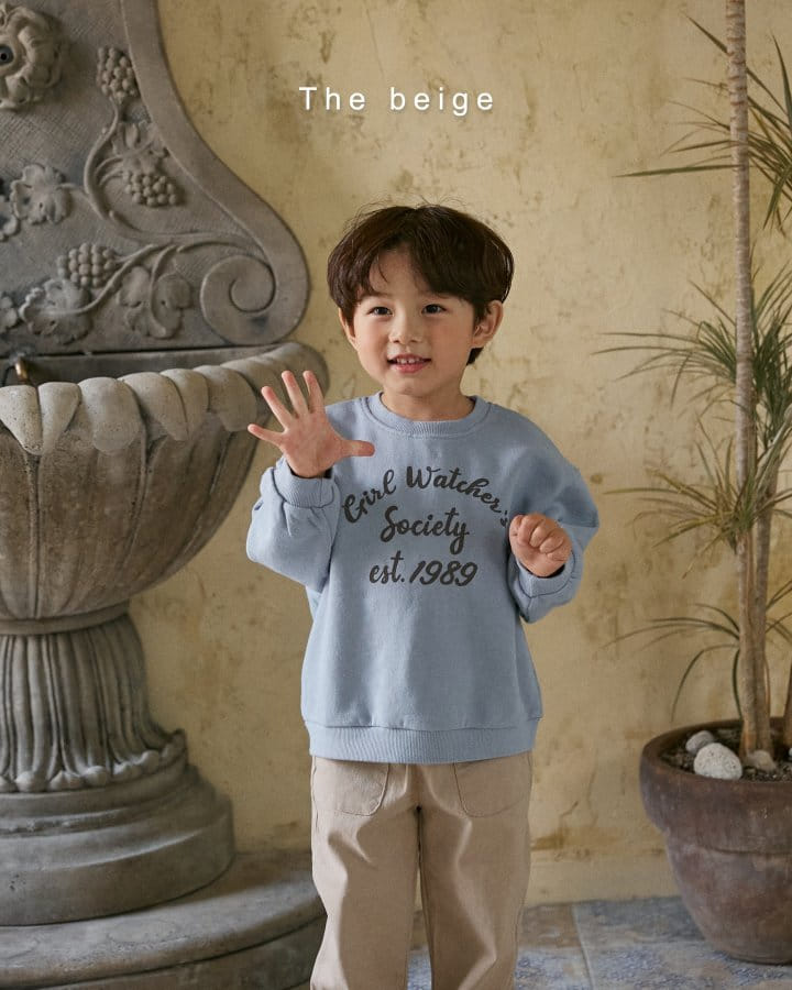 The Beige - Korean Children Fashion - #todddlerfashion - Paint Sweatshirt - 12