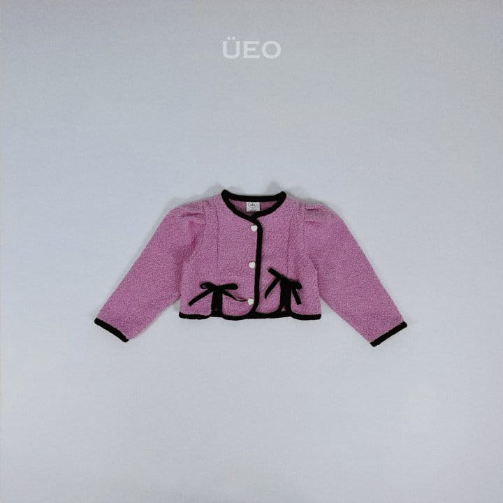 U Eo - Korean Junior Fashion - #Kfashion4kids - Ribbon Sha  Jacket - 8