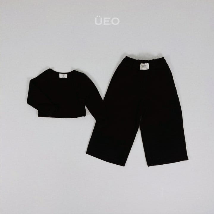 U Eo - Korean Junior Fashion - #designkidswear - Crush Top Bottom Set - 8