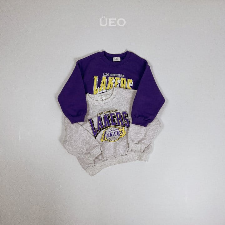 U Eo - Korean Junior Fashion - #kidsshorts - Lackers Sweatshirt - 5