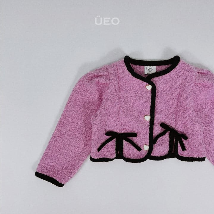 U Eo - Korean Junior Fashion - #magicofchildhood - Ribbon Sha  Jacket - 10