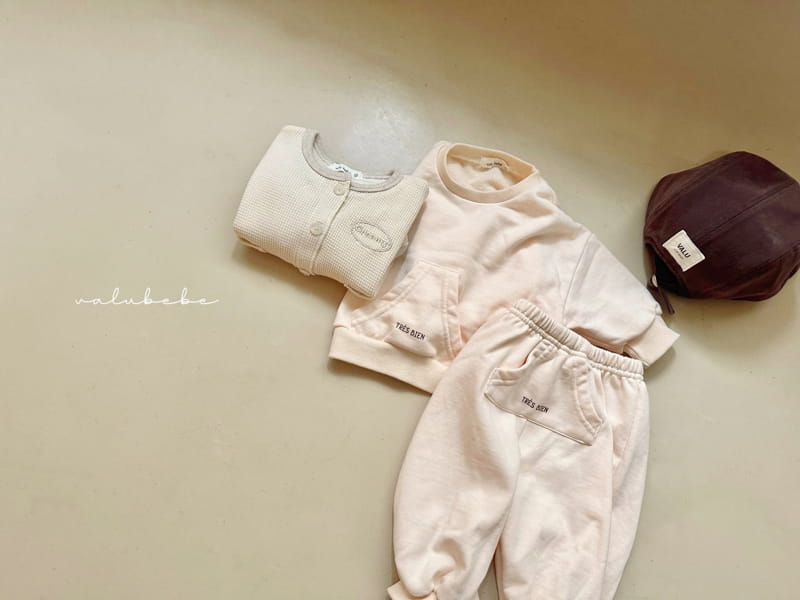 Valu Bebe - Korean Baby Fashion - #babyboutiqueclothing - Bien Kangaroo Sweatshirt