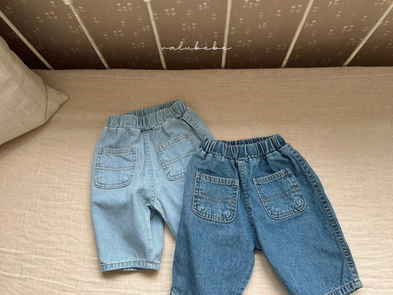 Valu Bebe - Korean Baby Fashion - #babyboutiqueclothing - Pocket Jeans - 12