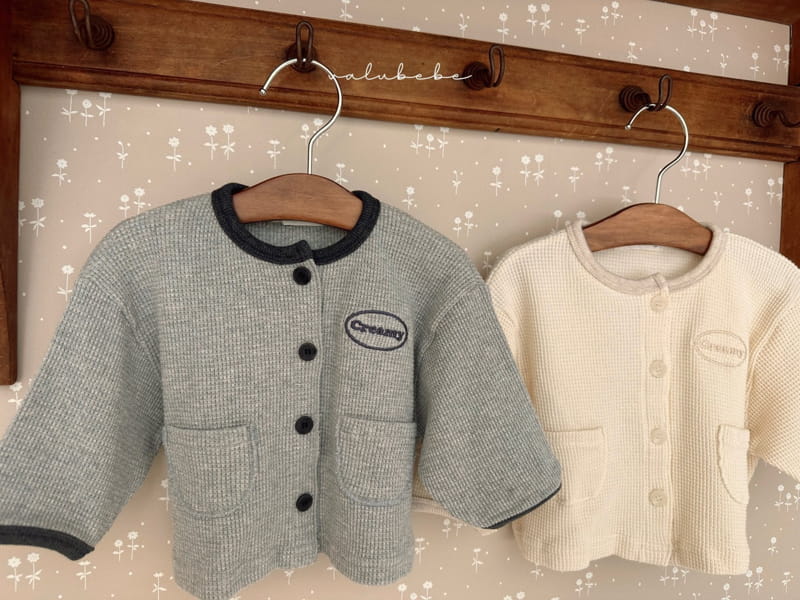 Valu Bebe - Korean Baby Fashion - #babygirlfashion - Creamy Cardigan - 2