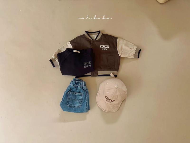 Valu Bebe - Korean Baby Fashion - #babyootd - Circle Baseball Jumper - 6