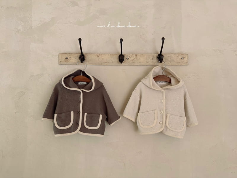 Valu Bebe - Korean Baby Fashion - #babyootd - Quilting Hoody Jacket - 4