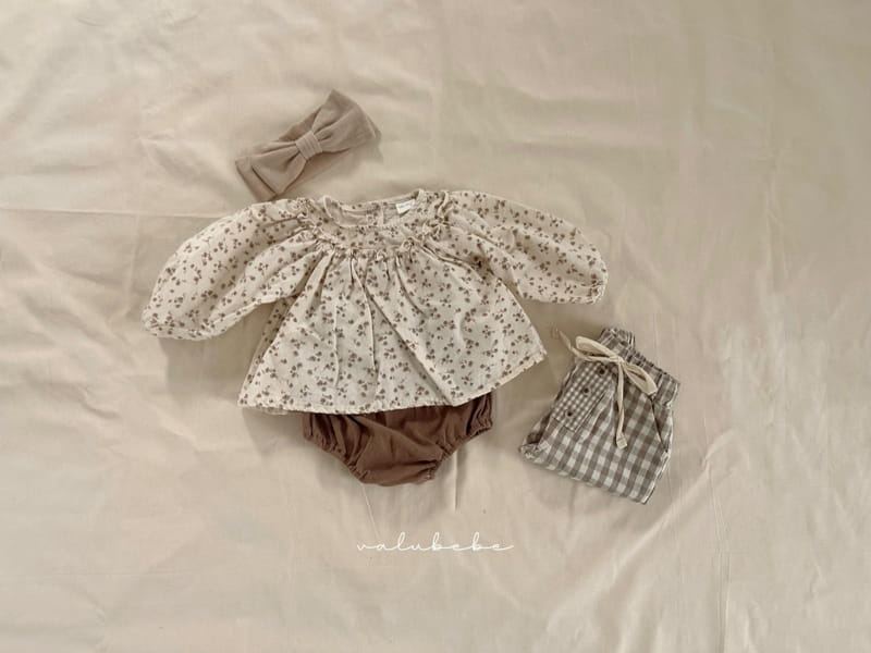 Valu Bebe - Korean Baby Fashion - #babyoutfit - Eyelet Bloomer - 7