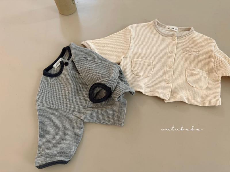 Valu Bebe - Korean Baby Fashion - #babyoutfit - Creamy Cardigan - 7