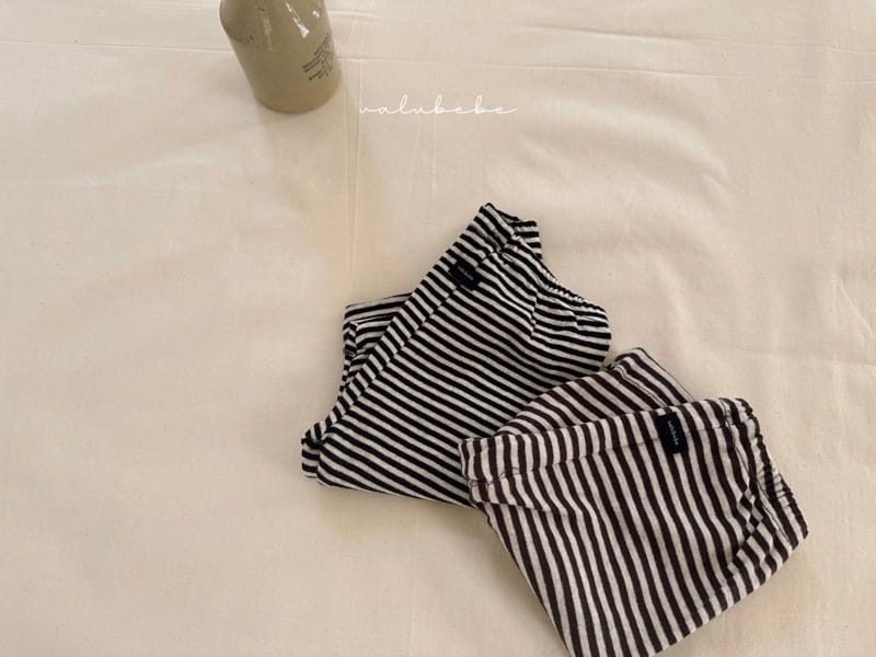 Valu Bebe - Korean Baby Fashion - #babywear - Stripes Leggings - 5