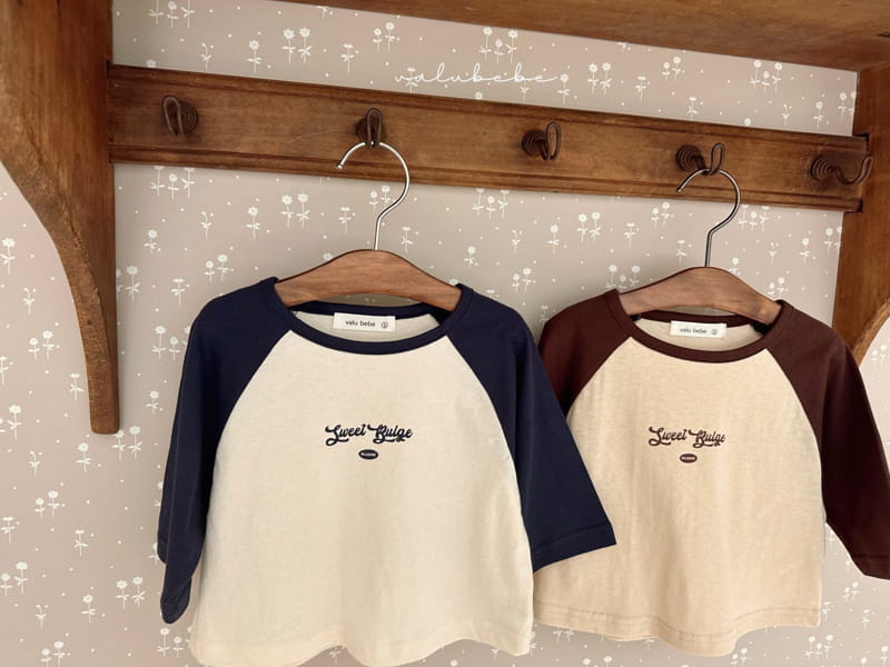 Valu Bebe - Korean Baby Fashion - #onlinebabyshop - Sweet Raglan Tee - 12