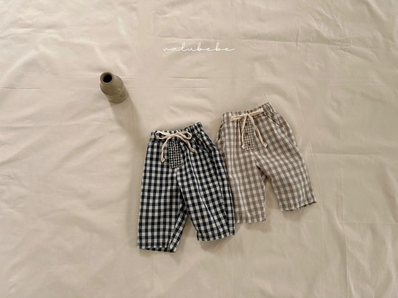 Valu Bebe - Korean Baby Fashion - #onlinebabyshop - Check Pants - 6