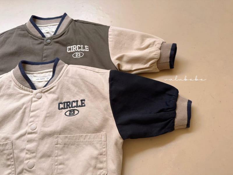 Valu Bebe - Korean Baby Fashion - #smilingbaby - Circle Baseball Jumper - 12