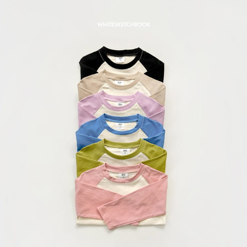 Whitesketchbook - Korean Children Fashion - #Kfashion4kids - Raglan Tee