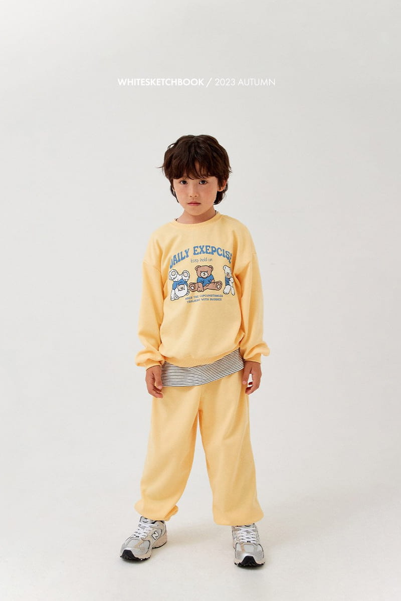 Whitesketchbook - Korean Children Fashion - #childofig - Bear Three Set - 12