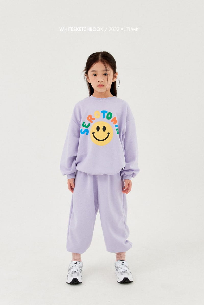 Whitesketchbook - Korean Children Fashion - #designkidswear - Smile Sweatshirt Set - 12