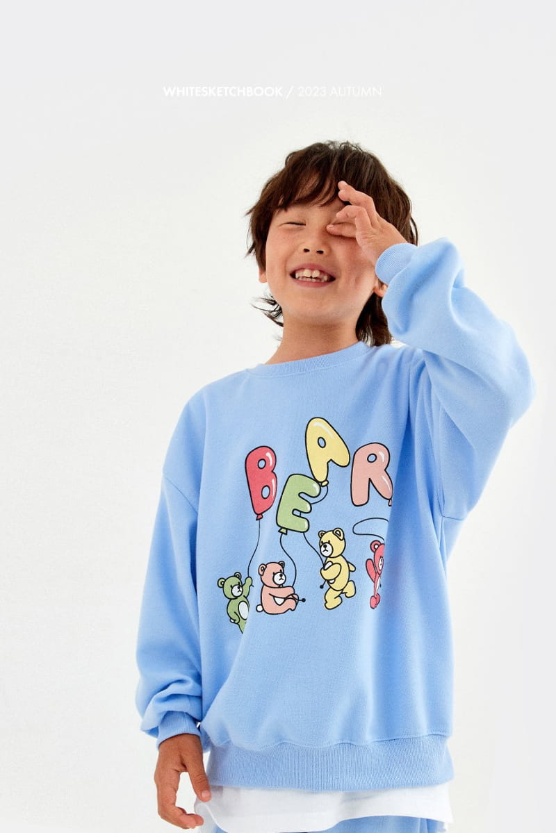 Whitesketchbook - Korean Children Fashion - #discoveringself - Bear Sweatshirt Set - 12