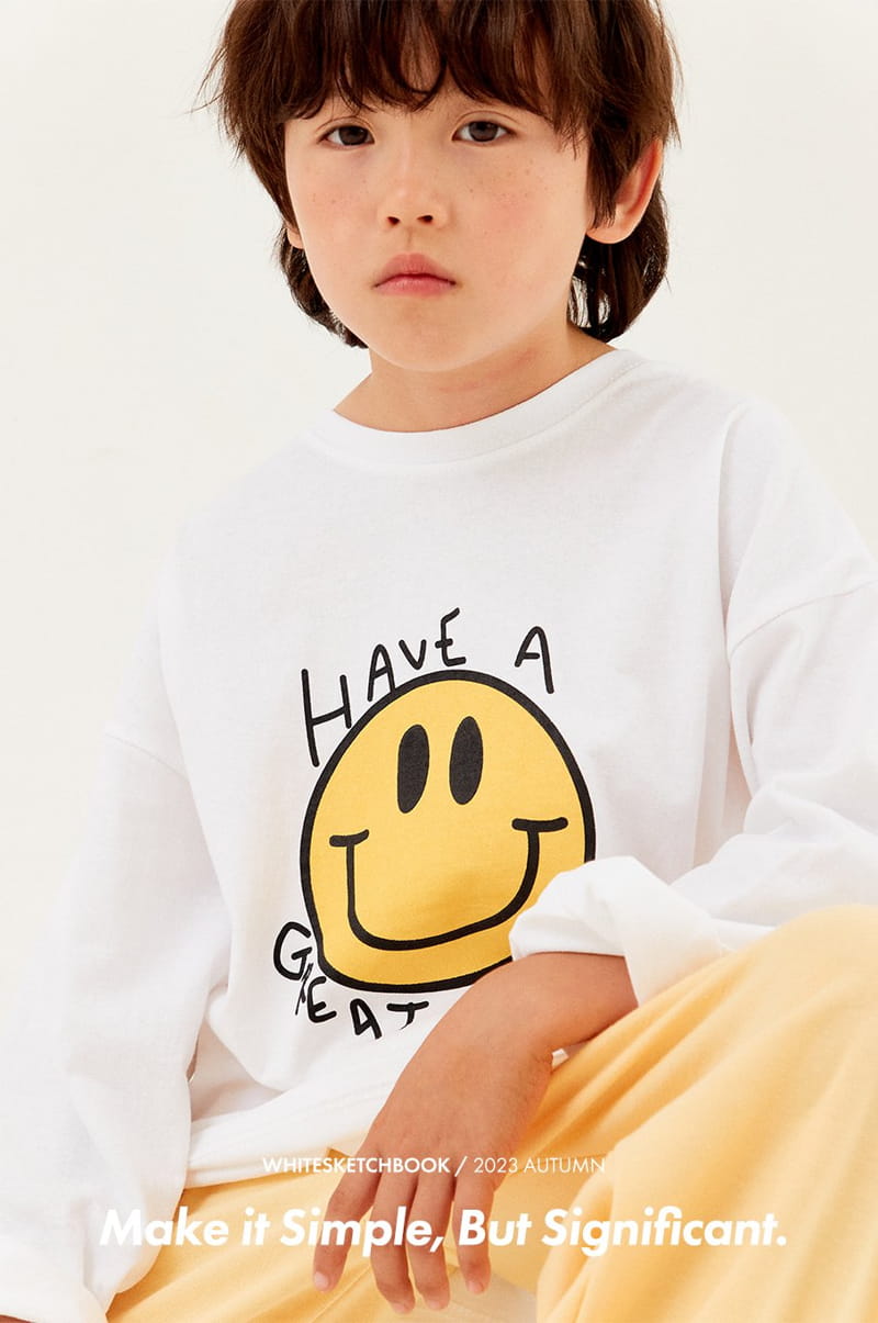 Whitesketchbook - Korean Children Fashion - #discoveringself - Good Day Tee - 6