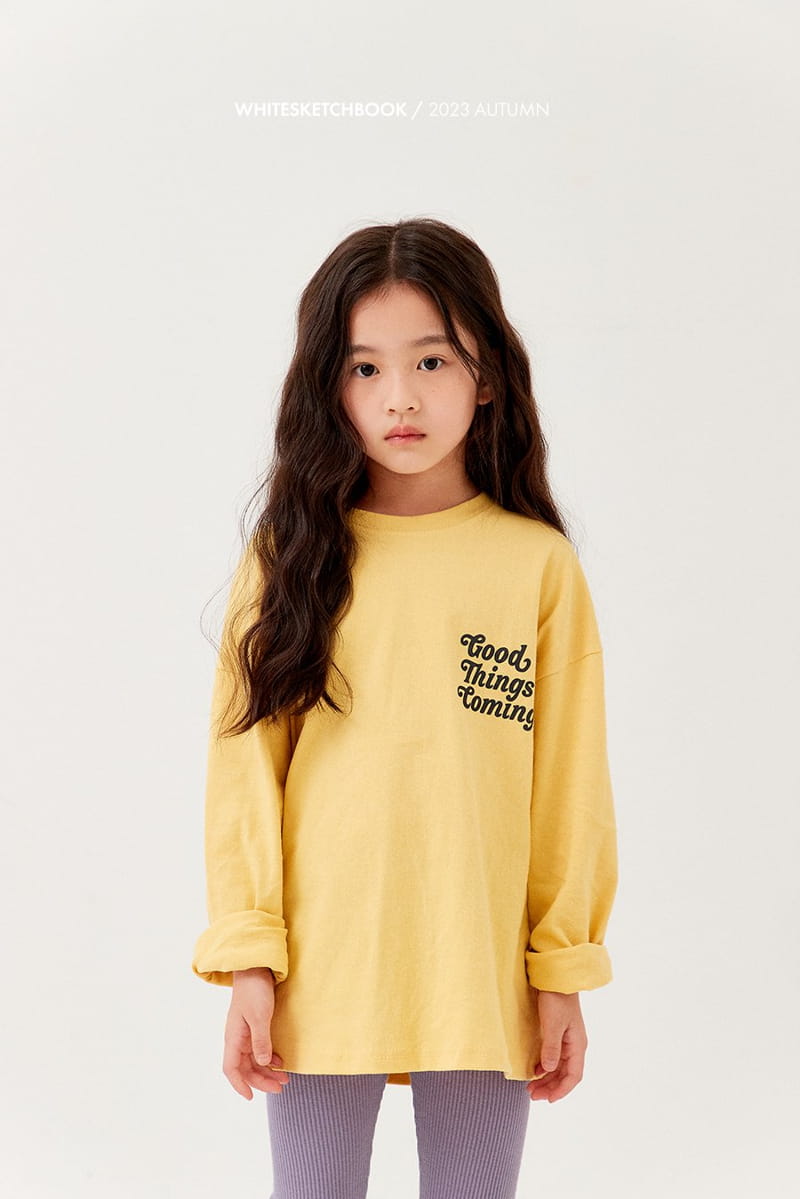 Whitesketchbook - Korean Children Fashion - #kidsshorts - Coming Tee - 9