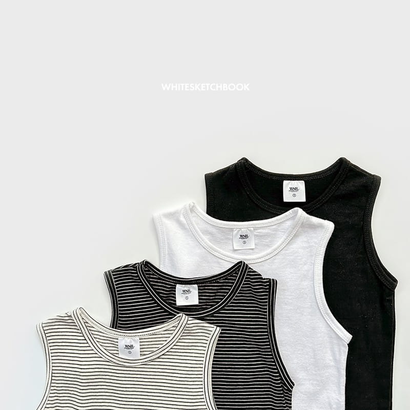 Whitesketchbook - Korean Children Fashion - #littlefashionista - Layered Sleeveless - 3