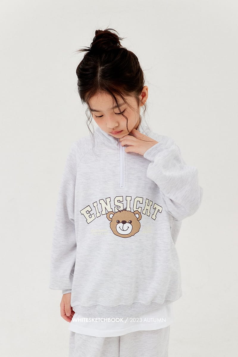 Whitesketchbook - Korean Children Fashion - #minifashionista - Teddy Zip-up Set - 10