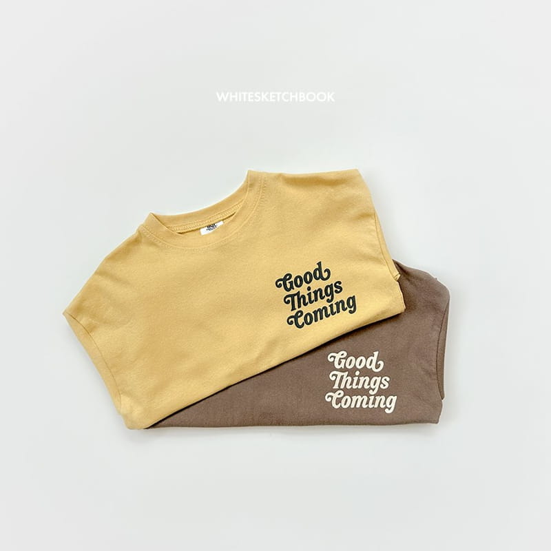 Whitesketchbook - Korean Children Fashion - #prettylittlegirls - Coming Tee - 2