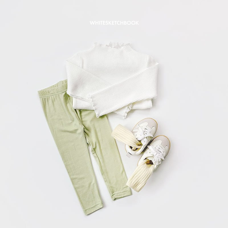 Whitesketchbook - Korean Children Fashion - #stylishchildhood - Color Leggings - 6