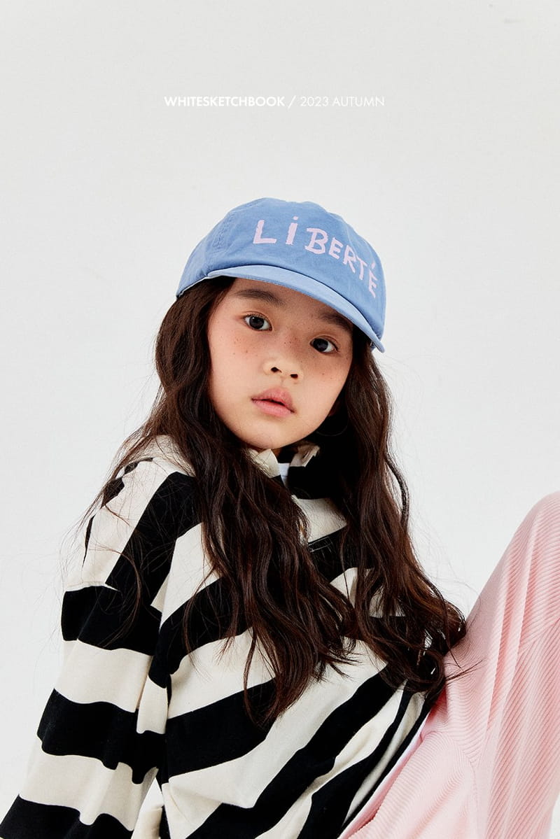 Whitesketchbook - Korean Children Fashion - #stylishchildhood - Collar Stripes Tee - 11