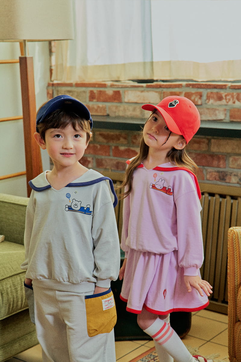 1St Blue - Korean Children Fashion - #designkidswear - Up Down Pants - 11