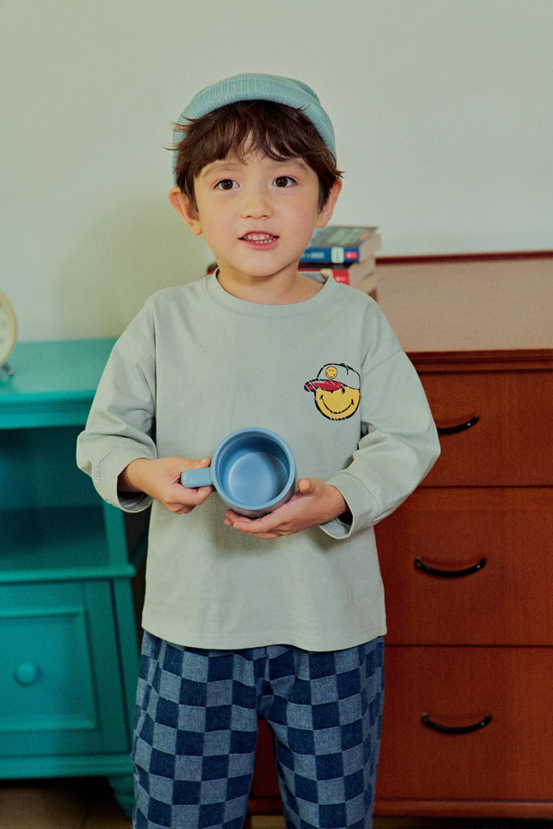 1St Blue - Korean Children Fashion - #kidsstore - Thank You Single Tee - 7