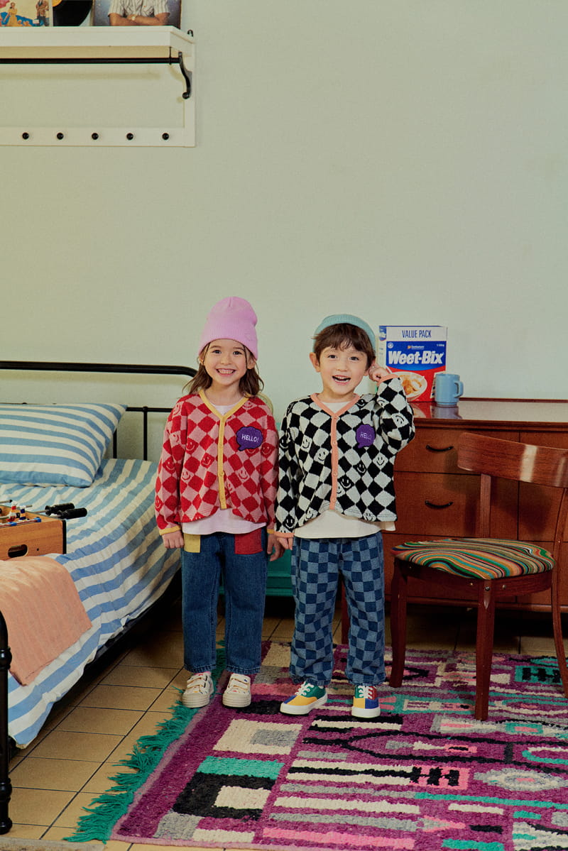 1St Blue - Korean Children Fashion - #stylishchildhood - Jacquard Cardigan - 9