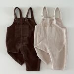 Rib Dungarees Pants