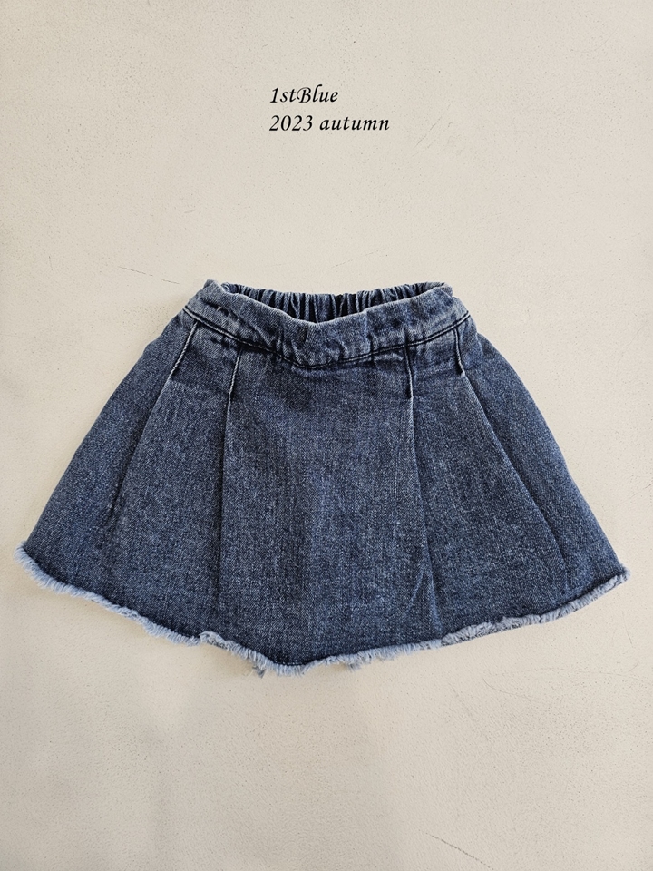 Denim Skirt Pants