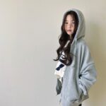 Half Moon Hoody Zip-up