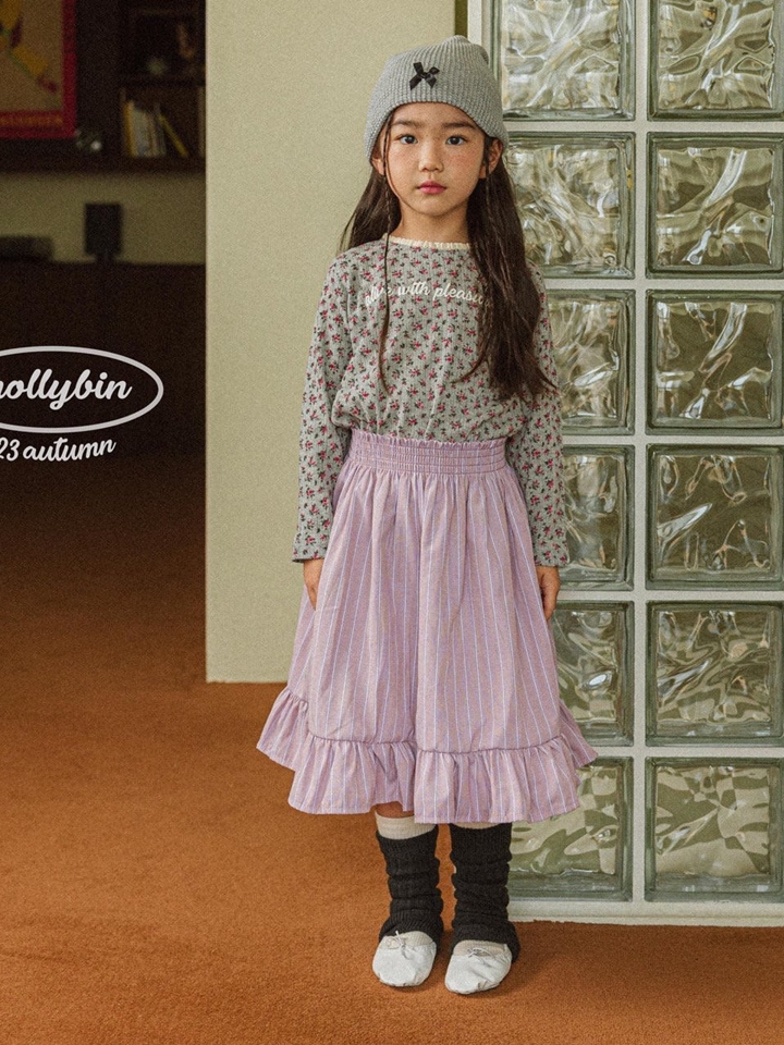 Smocked Banding Skirt