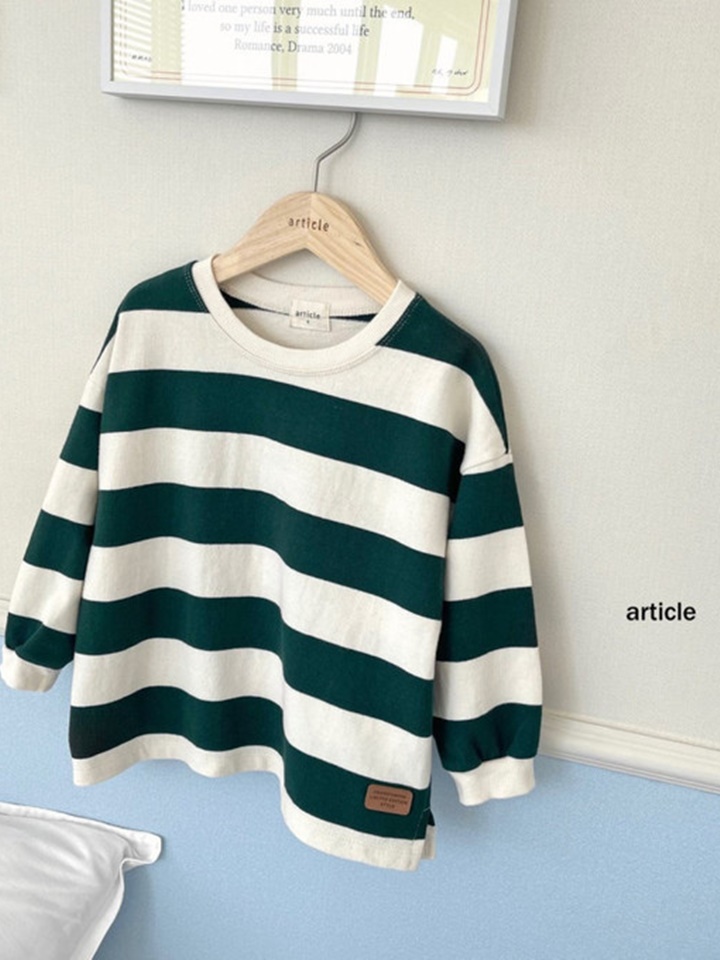 Patch Stripes Tee